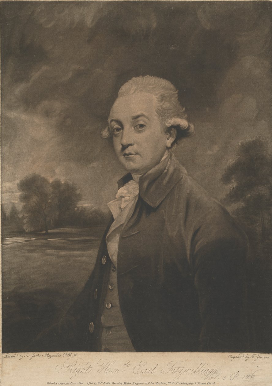William Wenworth-Fitzwilliam, 4. hrabě Fitzwilliam od Joseph Grozer