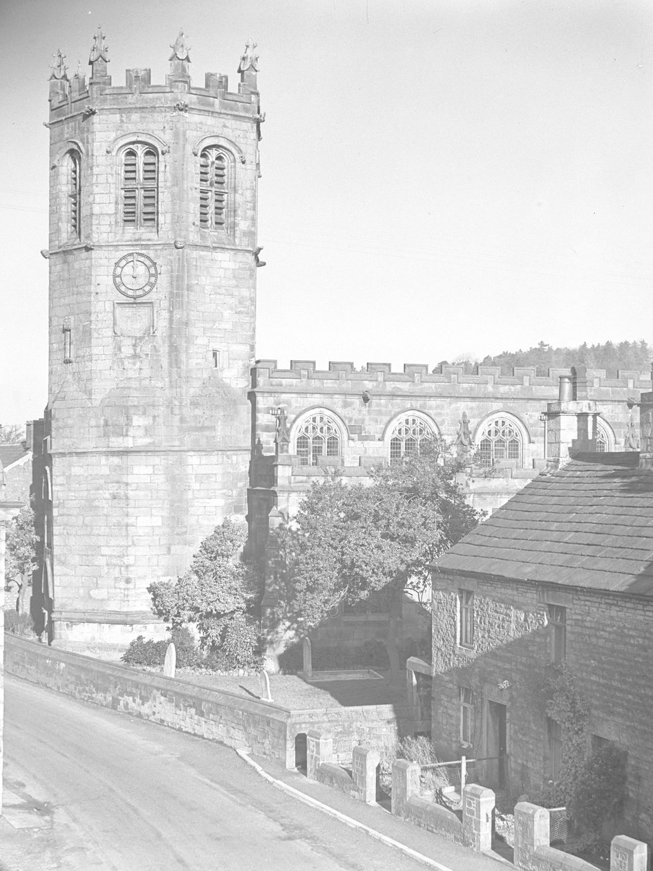 kostel; architektura; církevní; církevní; v Hornby od Joseph Hardman