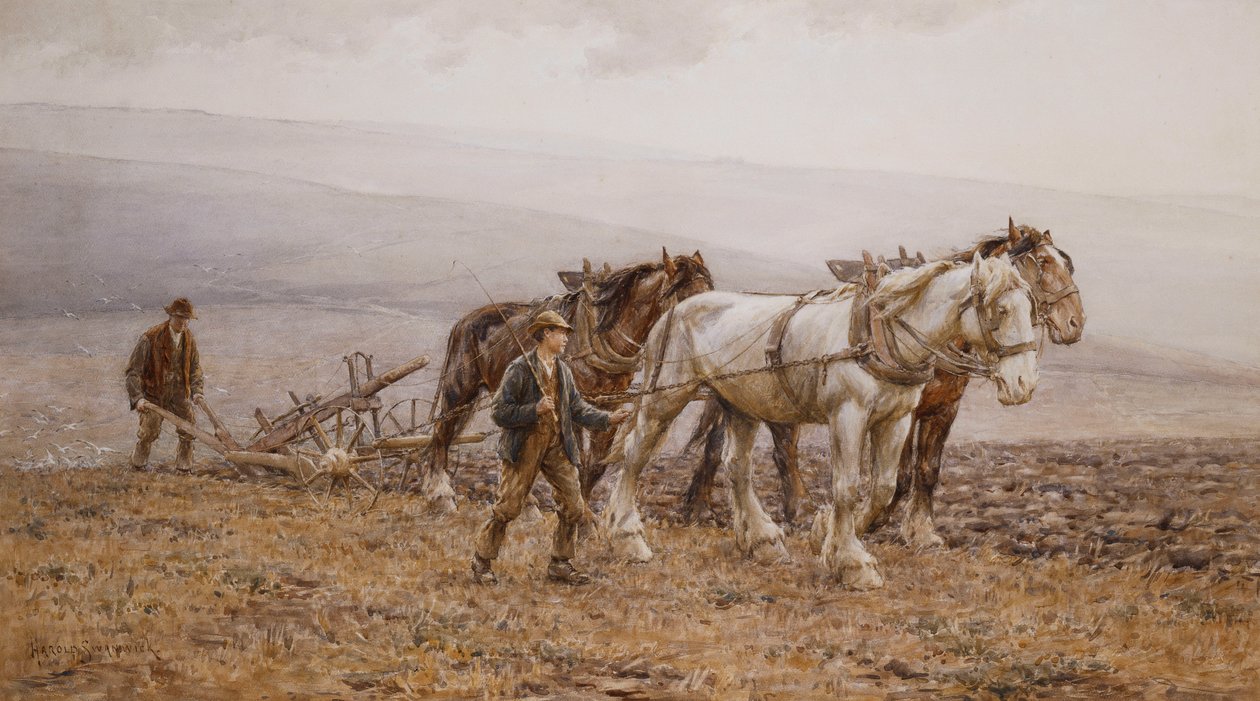 The Plowman Wilmington Polegate, poblíž Eastbourne, od Joseph Harold Swanwick