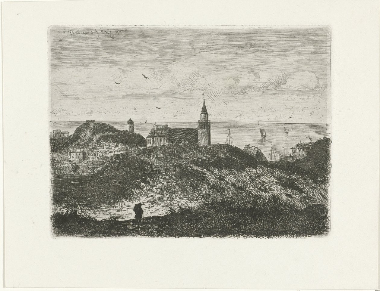 Pohled na Scheveningen od Joseph Hartogensis