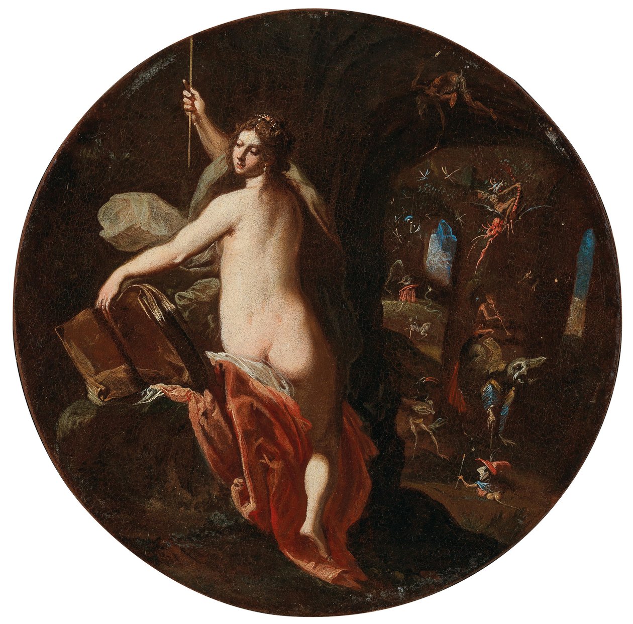 Čarodějnická scéna. od Joseph Heintz the Younger