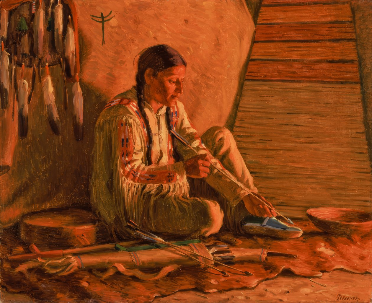 Výrobce šípů od Joseph Henry Sharp