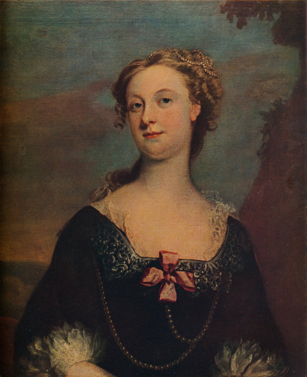 Mary Rossam, c1734, 1930. od Joseph Highmore
