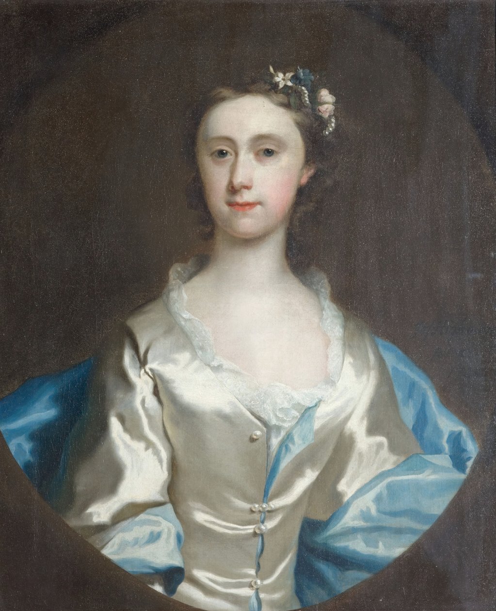 Portrét ženy, 1745. od Joseph Highmore