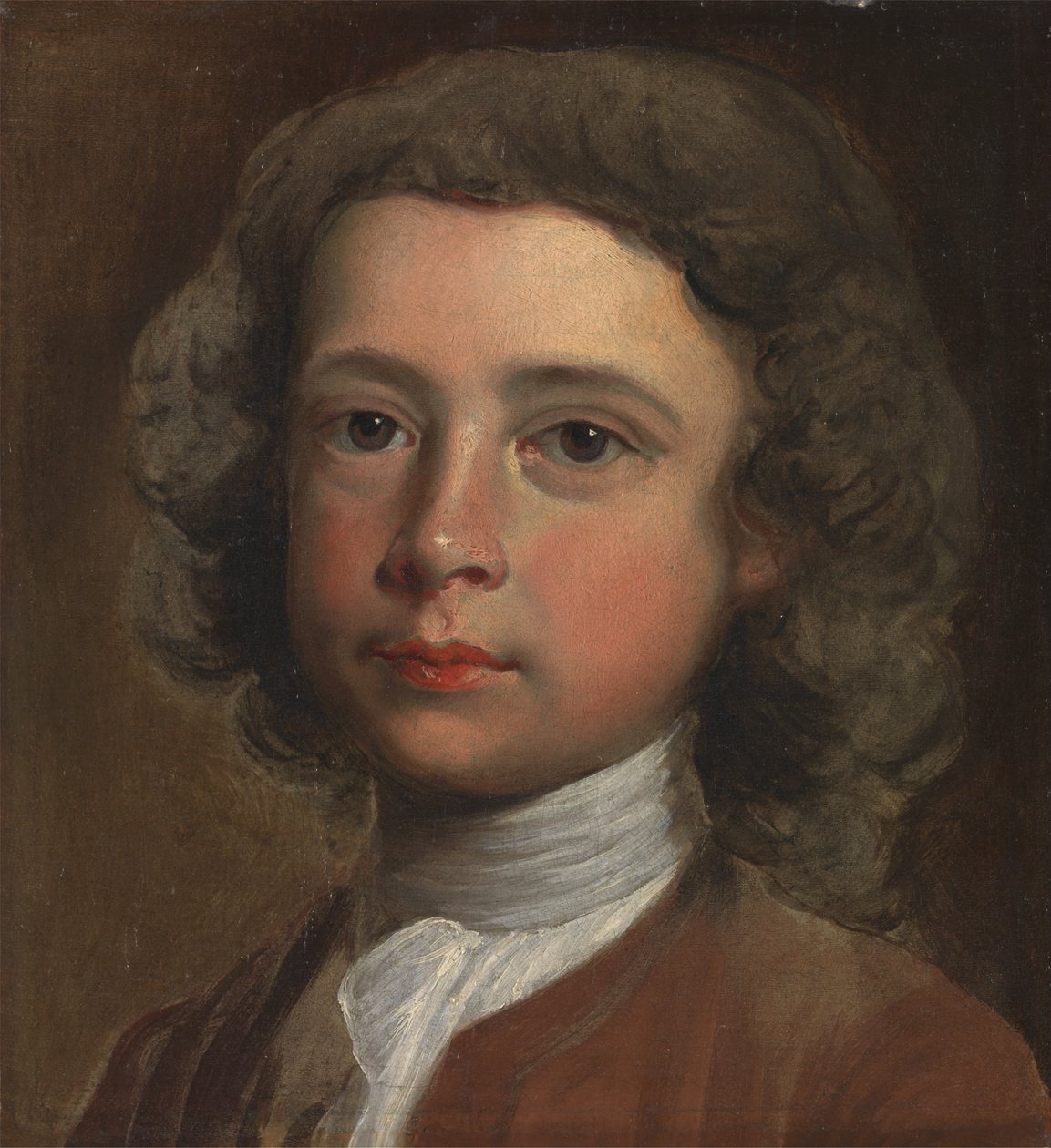 Hlava mladého chlapce od Joseph Highmore