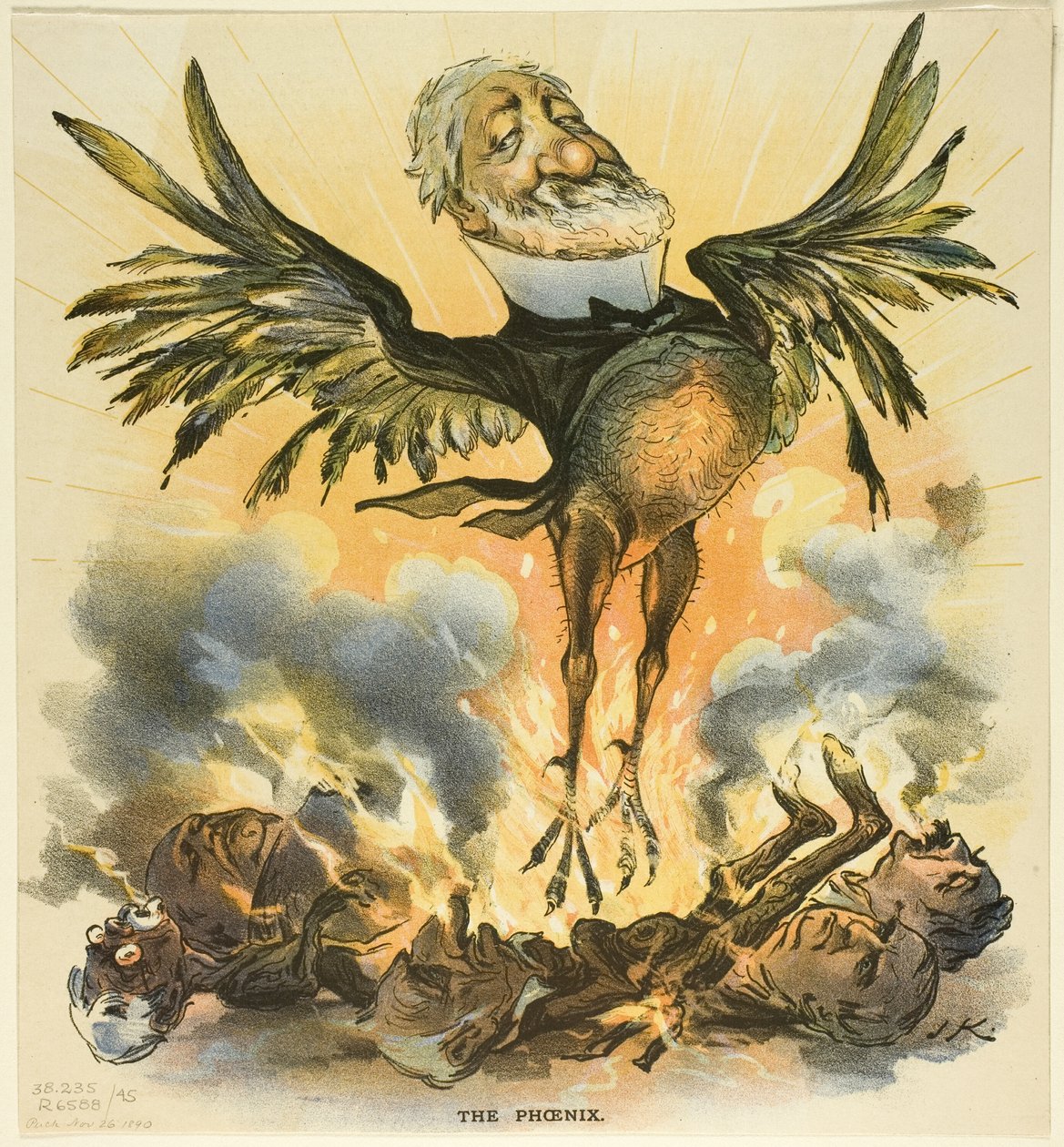 Fénix, od Pucka od Joseph Keppler