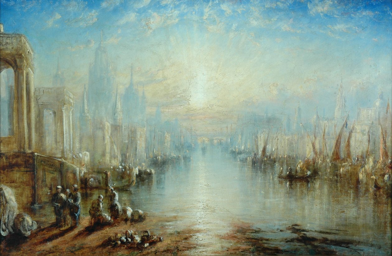 Capriccio, Benátky od Joseph Mallord William Turner