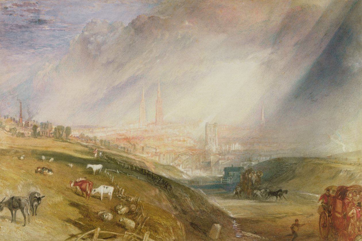 Coventry, Warwickshire, kolem roku 1832 od Joseph Mallord William Turner