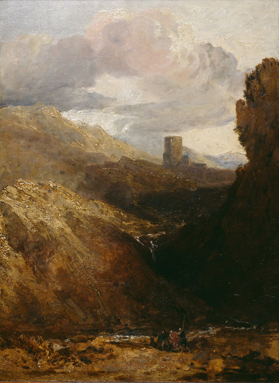 Hrad Dolbadarn od Joseph Mallord William Turner