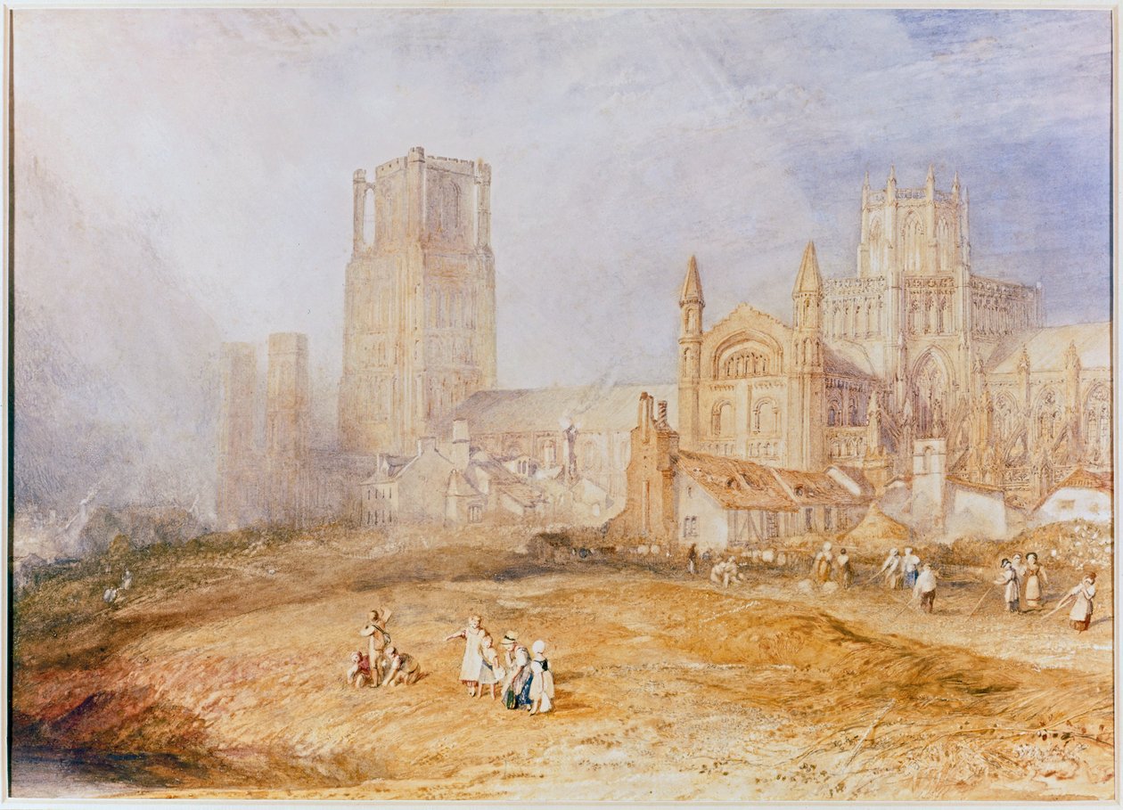 Katedrála v Ely... od Joseph Mallord William Turner
