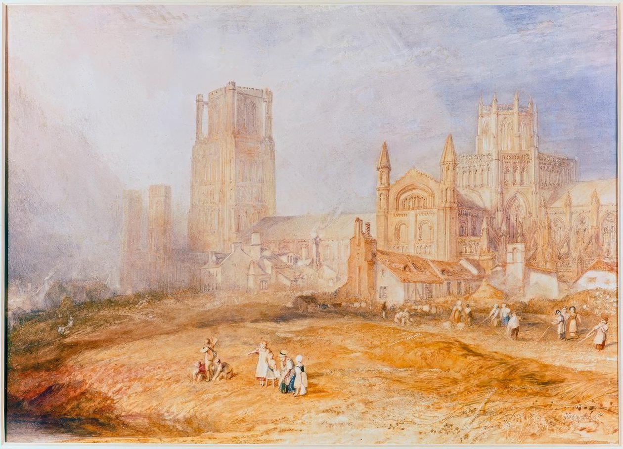 Katedrála v Ely / od Turnera. od Joseph Mallord William Turner