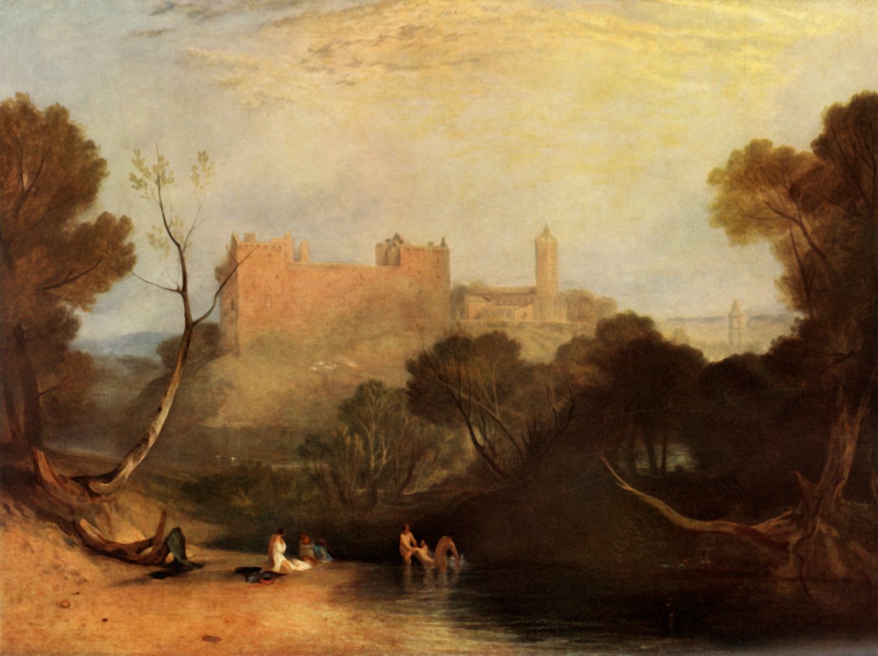 Palác Linlithgow, 1807, 1934. od Joseph Mallord William Turner
