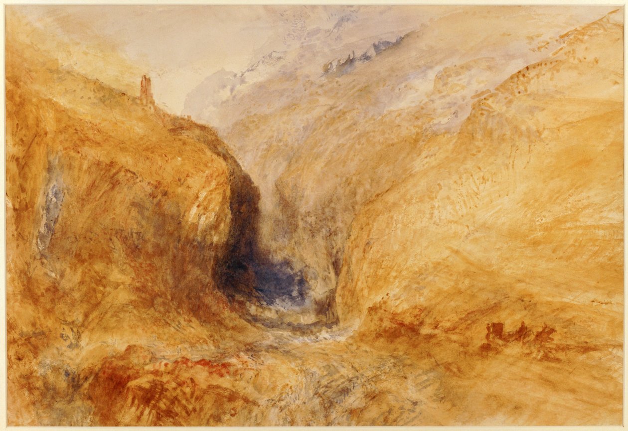 Hornatá krajina ... od Joseph Mallord William Turner