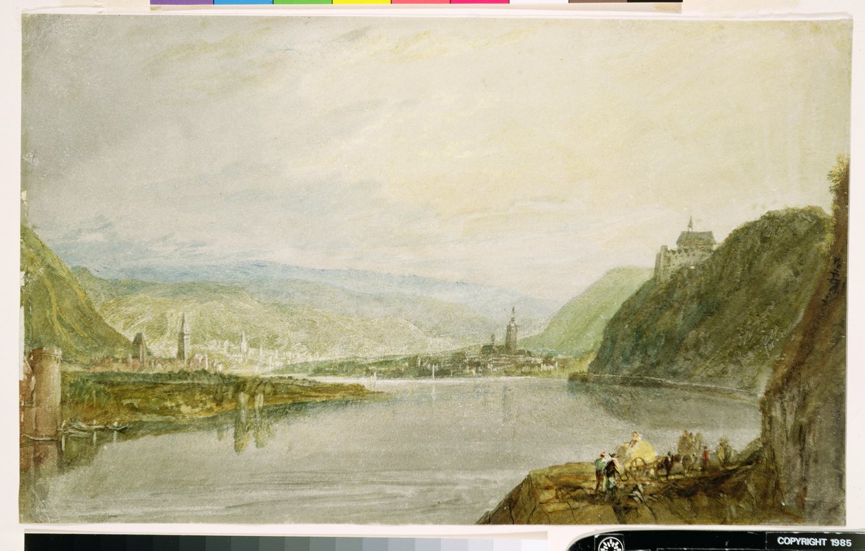 Remagen a Linec od Joseph Mallord William Turner