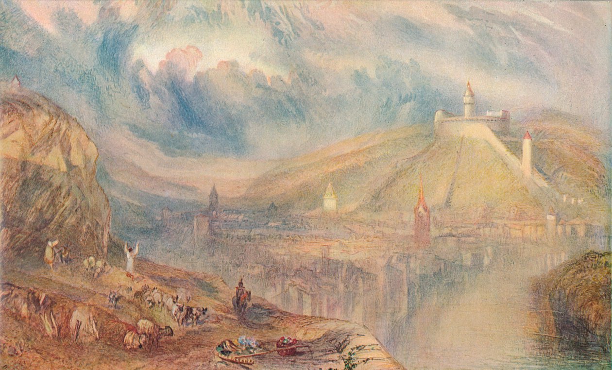 Schaaffhausen: Město, 1909 od Joseph Mallord William Turner