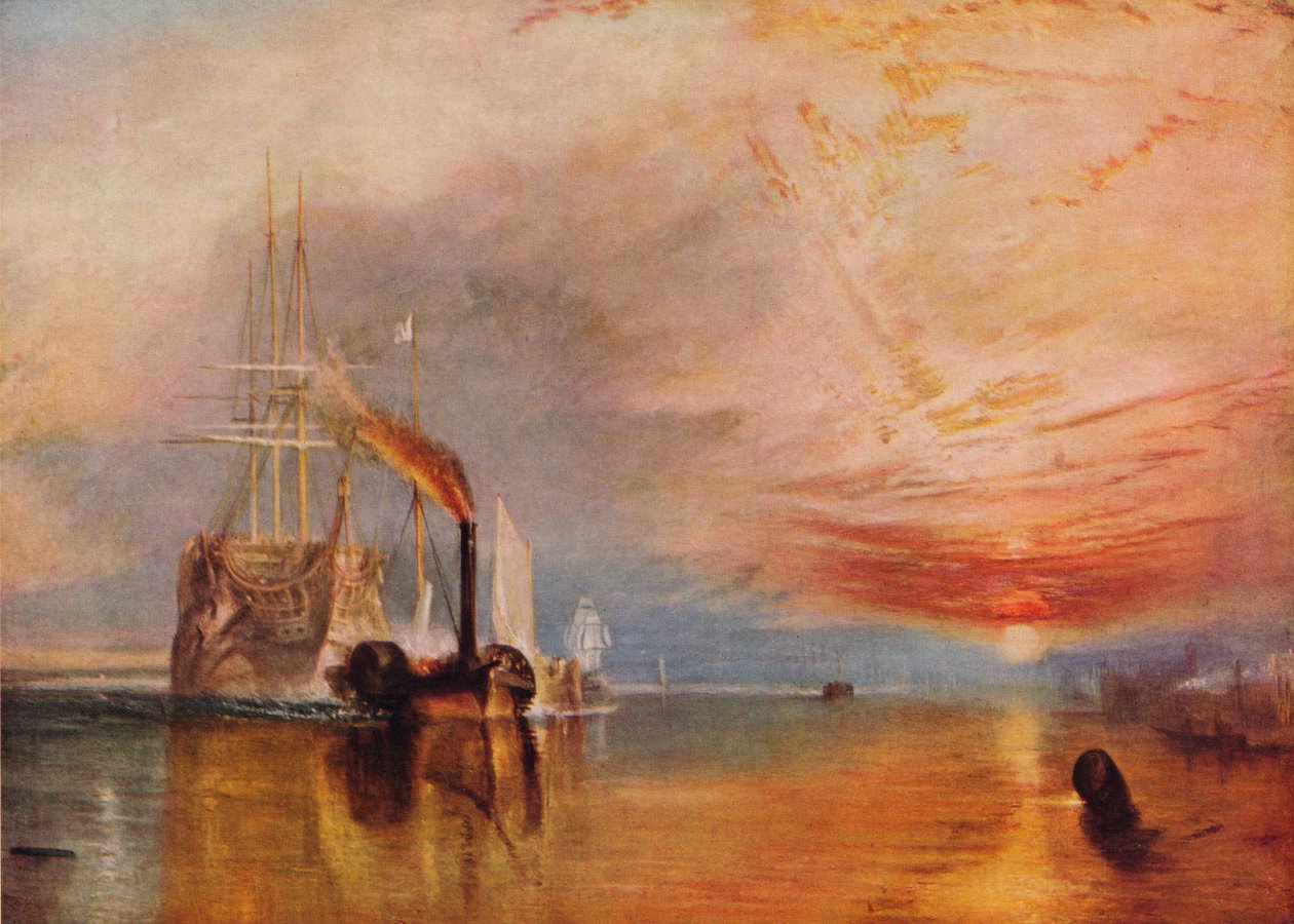 The Fighting Temeraire, 1839. od Joseph Mallord William Turner
