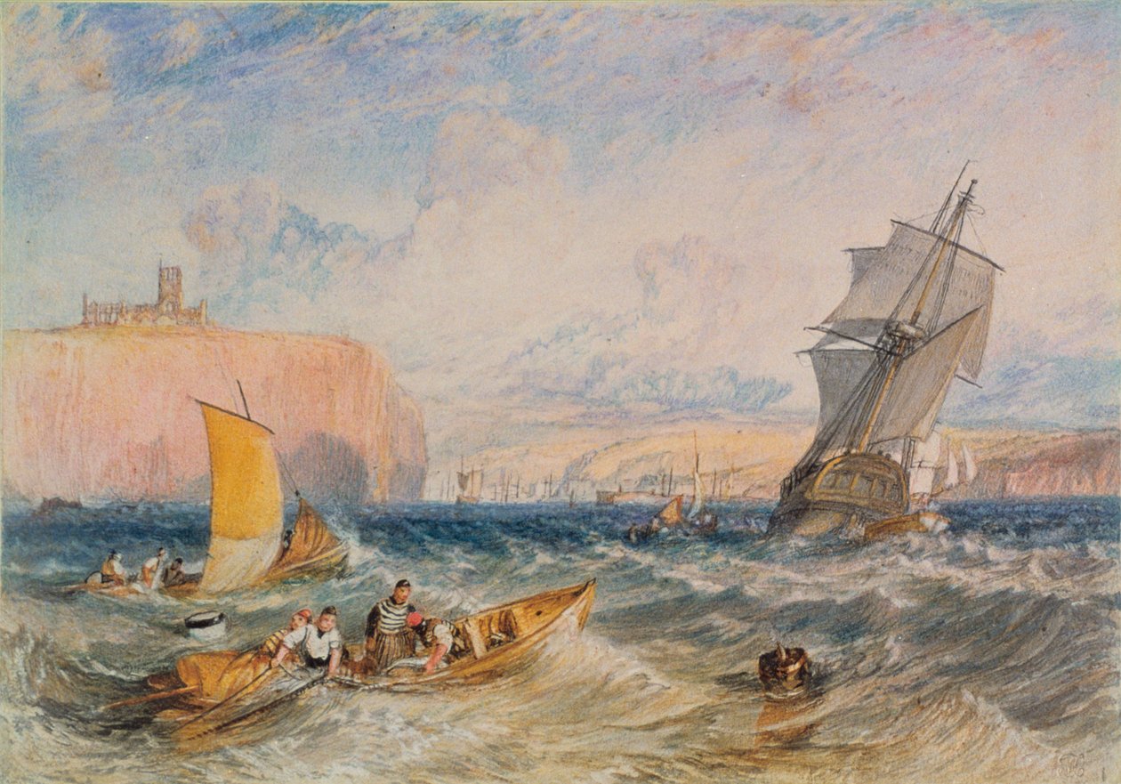 Whitby, 1824 od Joseph Mallord William Turner