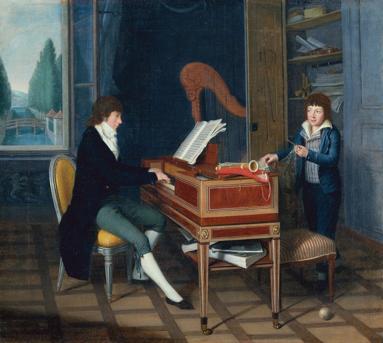Louis a Alex Doxel od Joseph Marcellin Combette