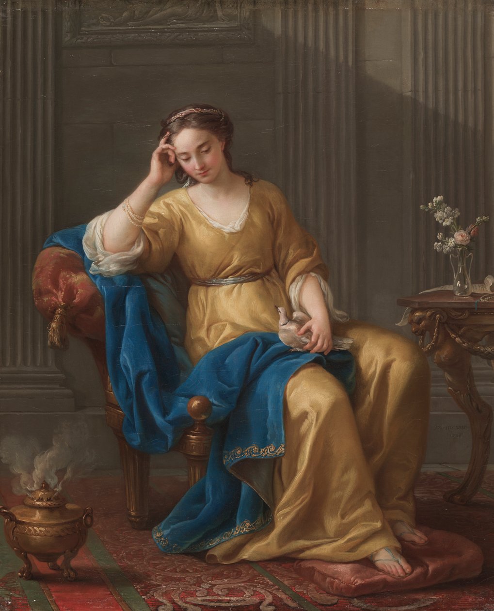 Sladká melancholie od Joseph Marie Vien
