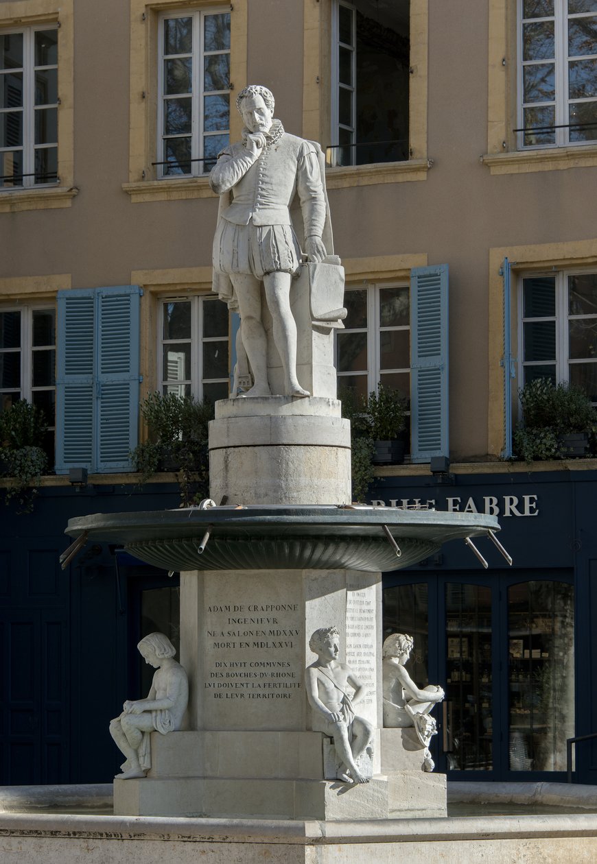 Adam z Craponne (socha 19. století) od Joseph Marius Ramus
