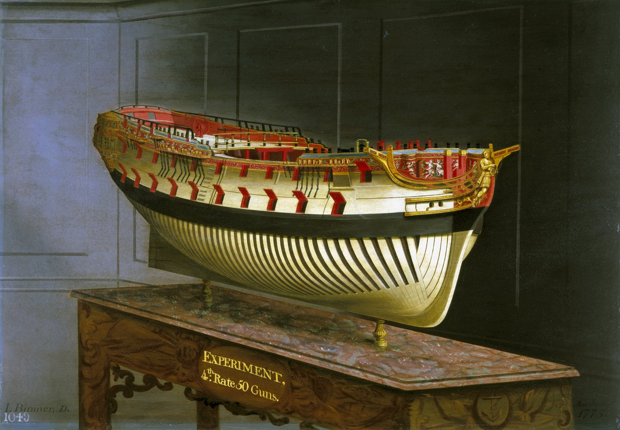 Experiment HMS, 1775 od Joseph Marshall