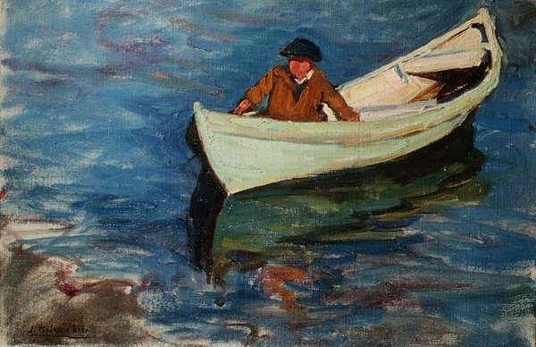 Malá veslice od Joseph Milner Kite