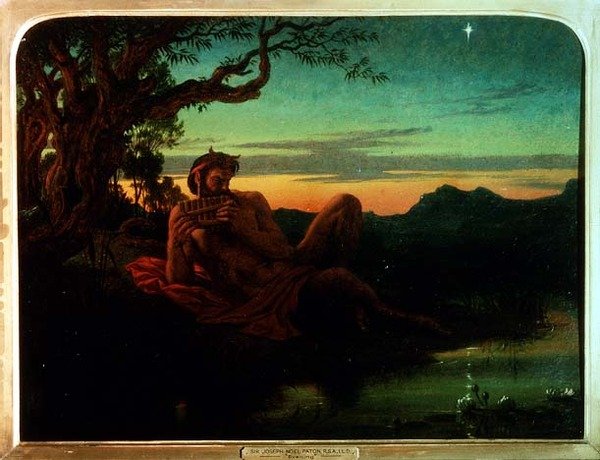 Večerní od Joseph Noel Paton