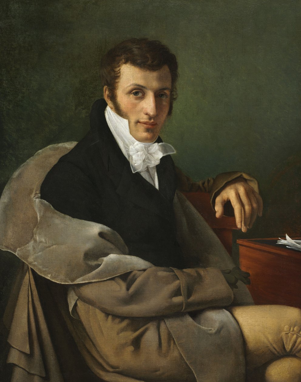 Autoportrét, kolem roku 1812 od Joseph Paelinck