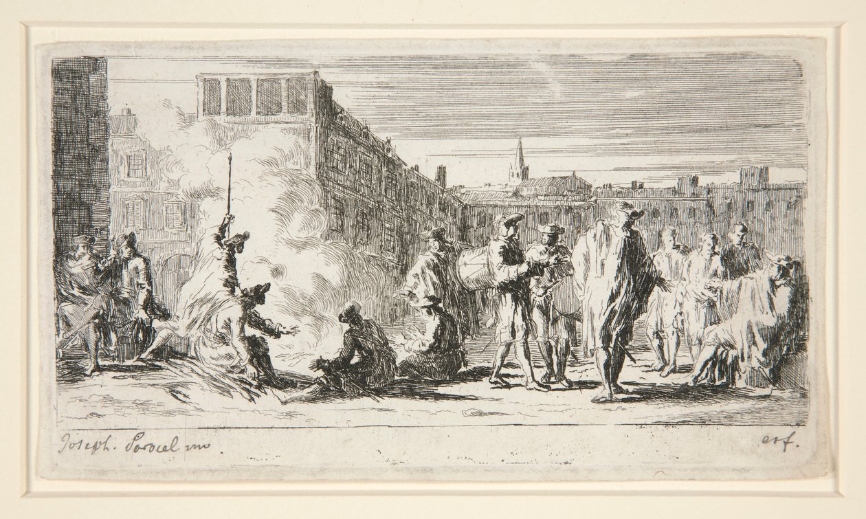 Le Bivouac (tábořiště) od Joseph Parrocel
