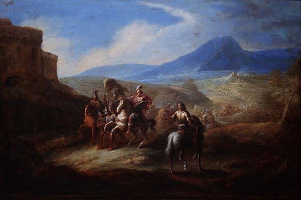 Kavalérie a jejich zajatci od Joseph Parrocel