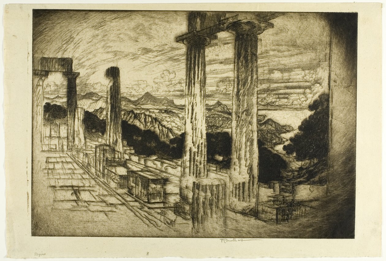 Aegina od Joseph Pennell