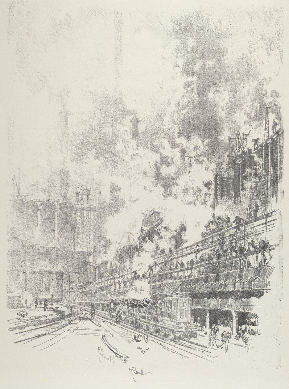Vedlejší produkty, 1916. od Joseph Pennell