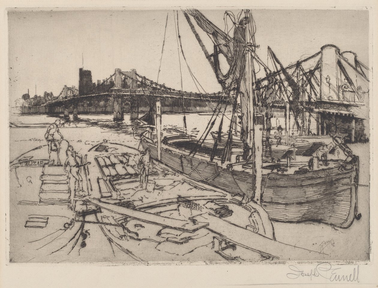 Chelsea, č.II od Joseph Pennell