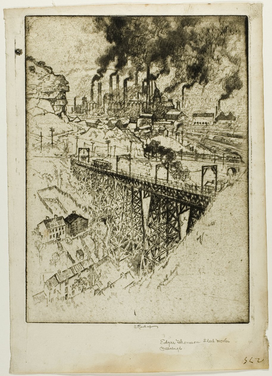Edgar Thompson Works, Bessemer od Joseph Pennell