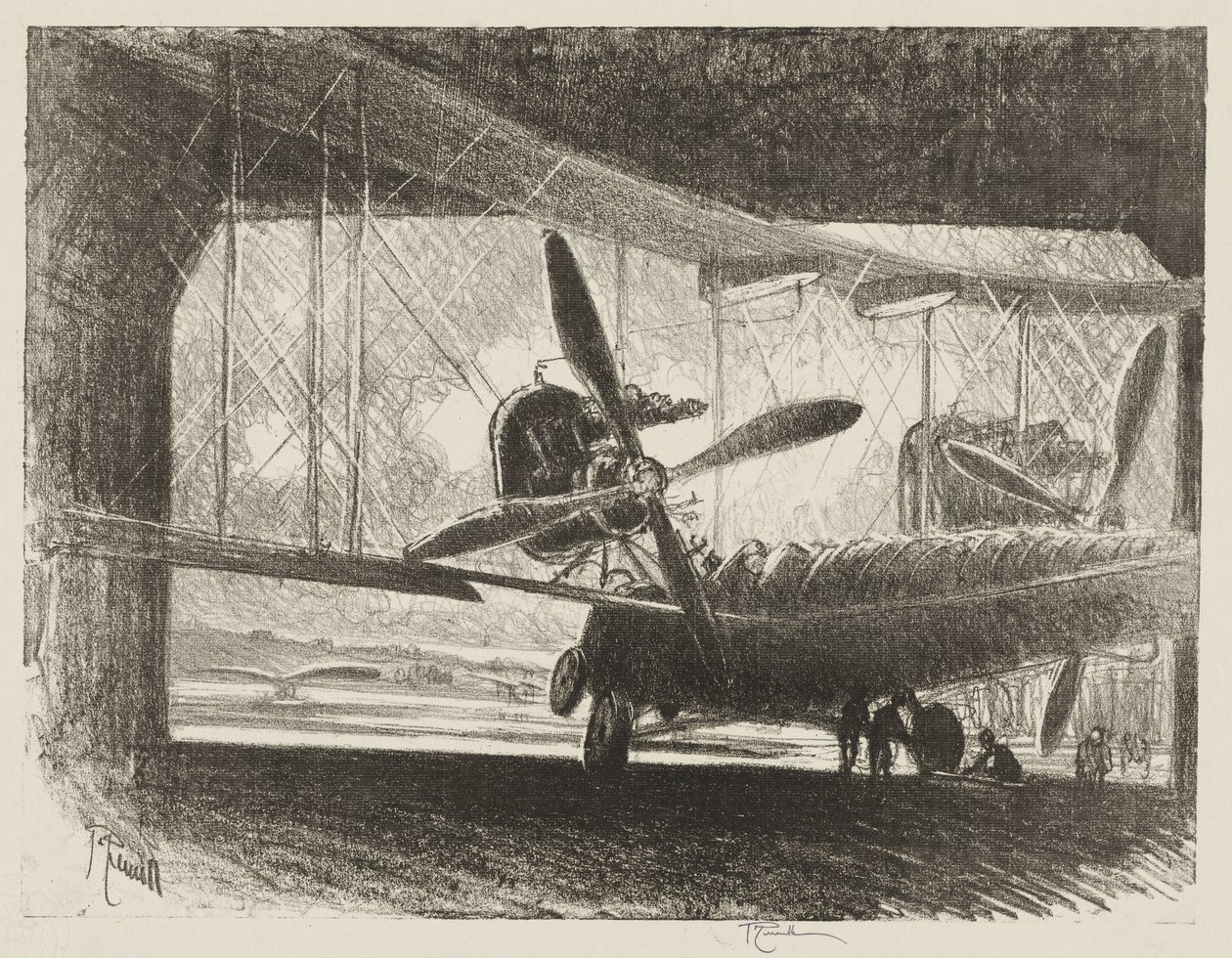 Anglické válečné dílo: Velký brouk od Joseph Pennell