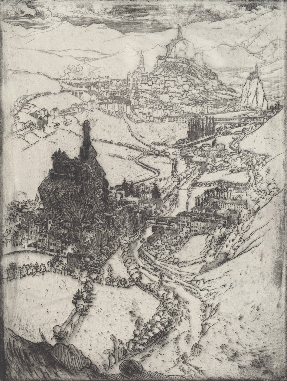 LePuy, 1894. od Joseph Pennell
