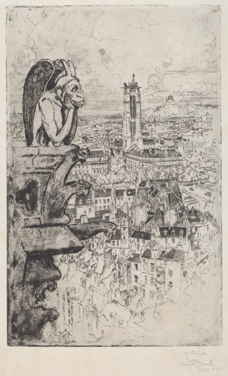 Le Stryge od Joseph Pennell