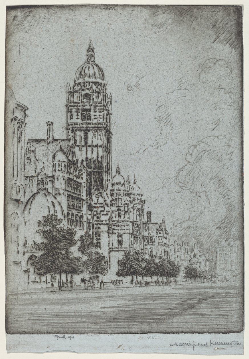 Velkolepý Kensington od Joseph Pennell