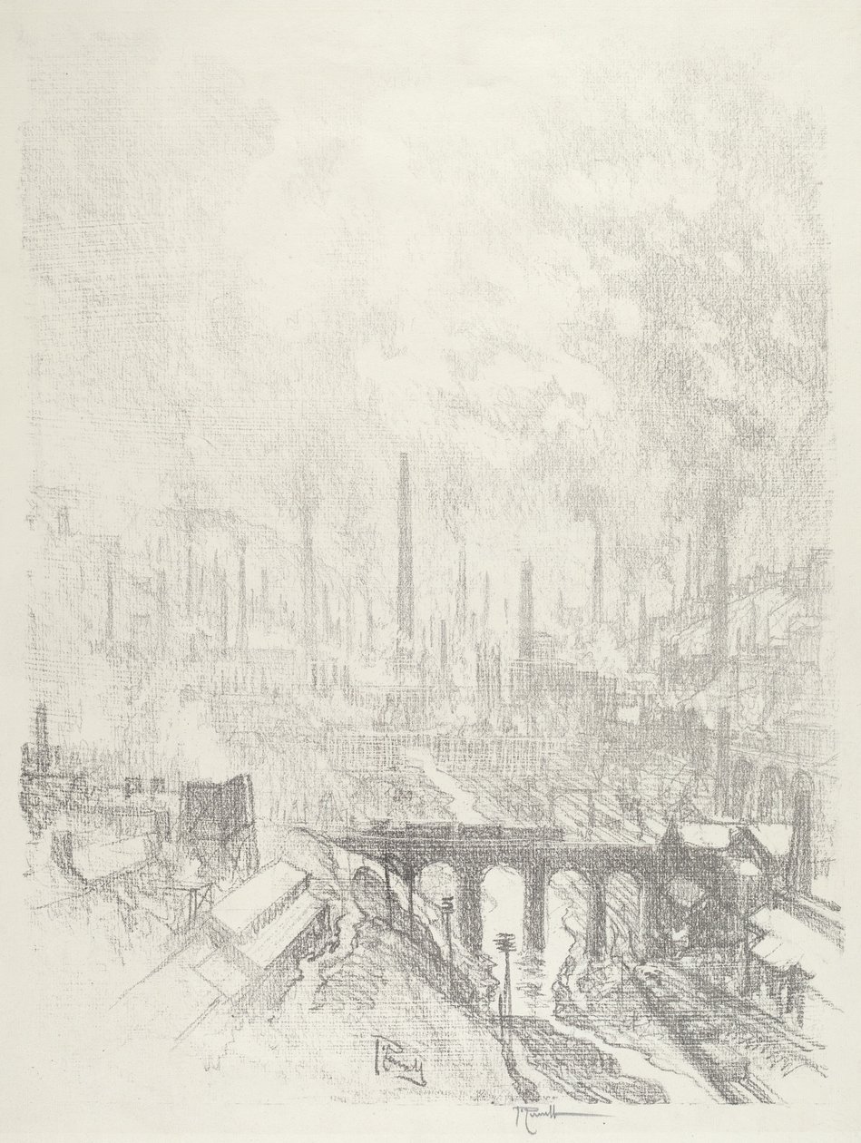 Munitions City, No.I od Joseph Pennell