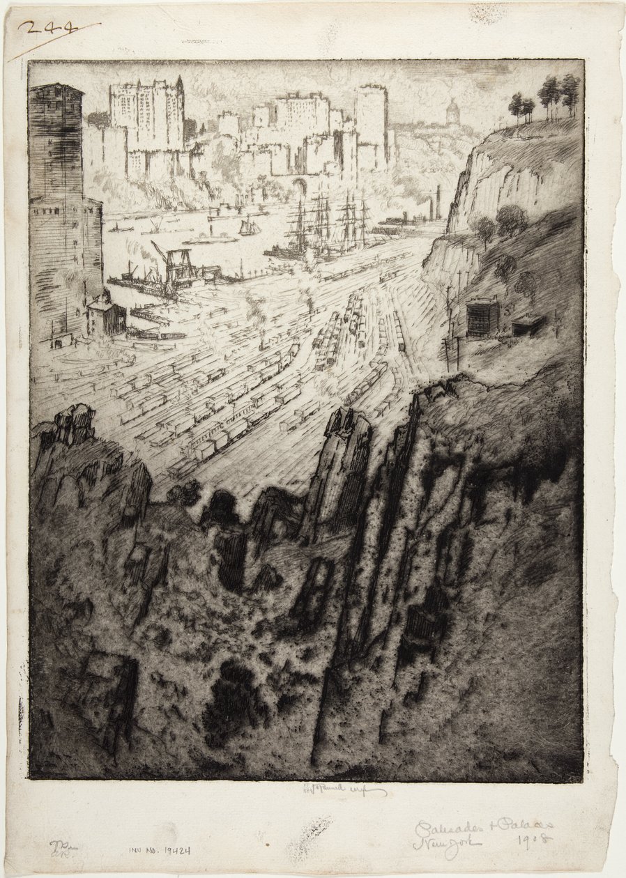 Paláce a paláce od Joseph Pennell