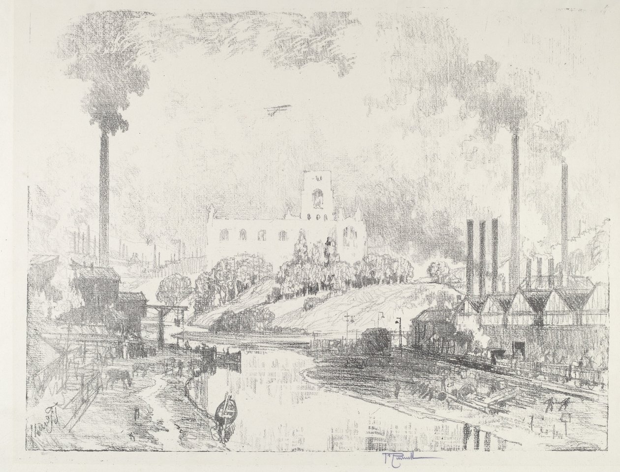Mír a válka, 1916. od Joseph Pennell