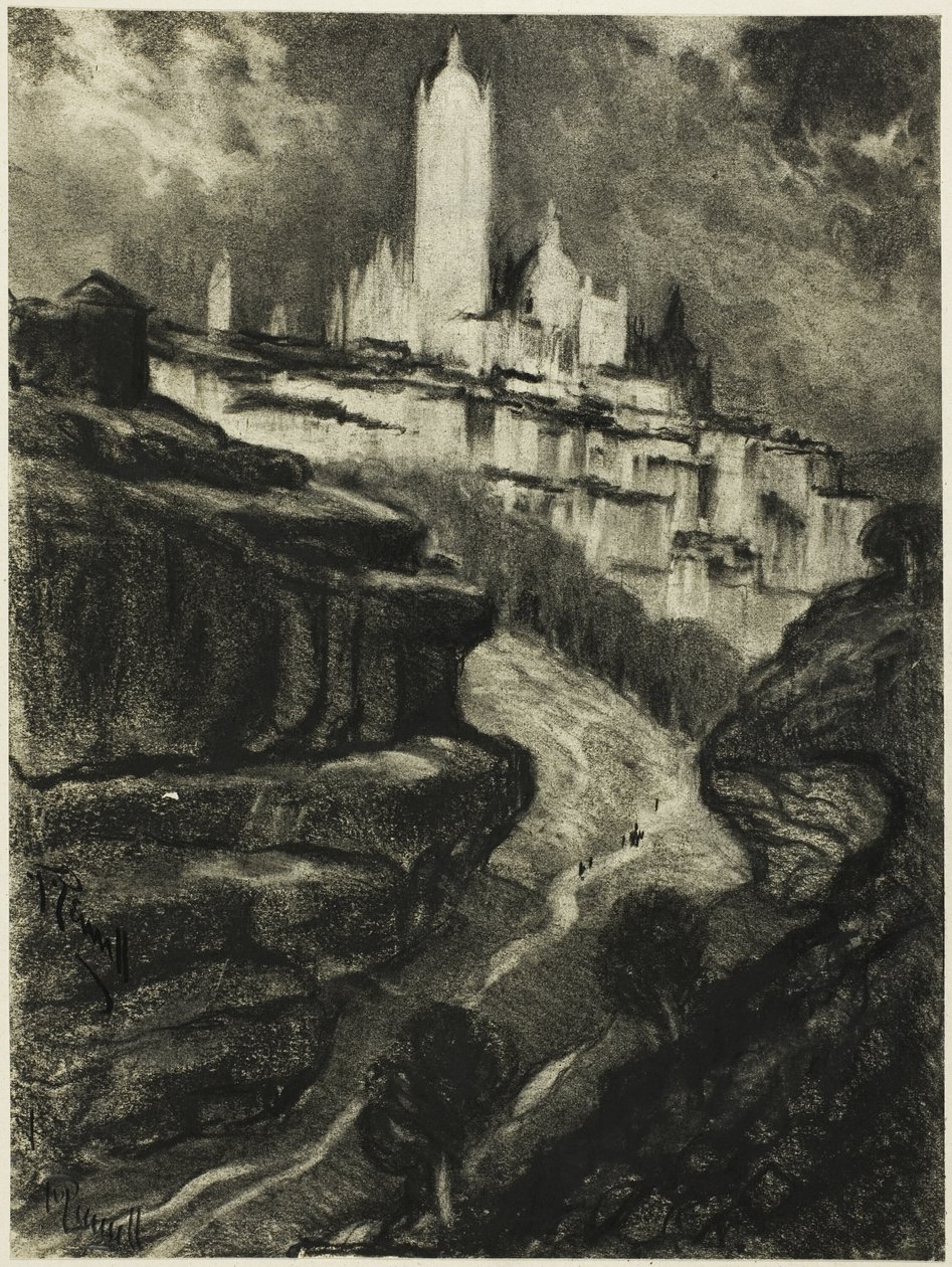 Segovia od Joseph Pennell