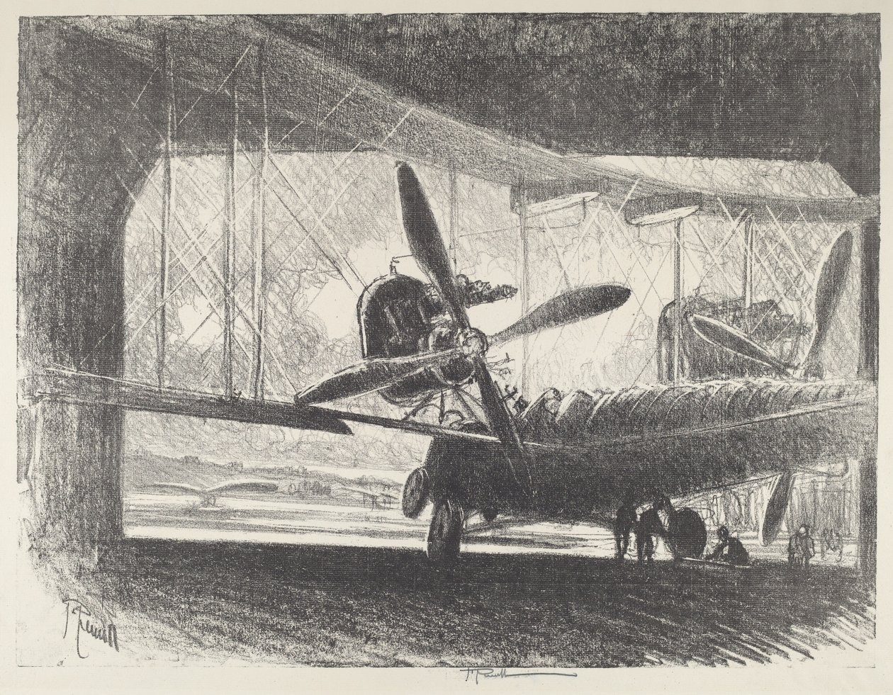 Velký brouk, 1916. od Joseph Pennell
