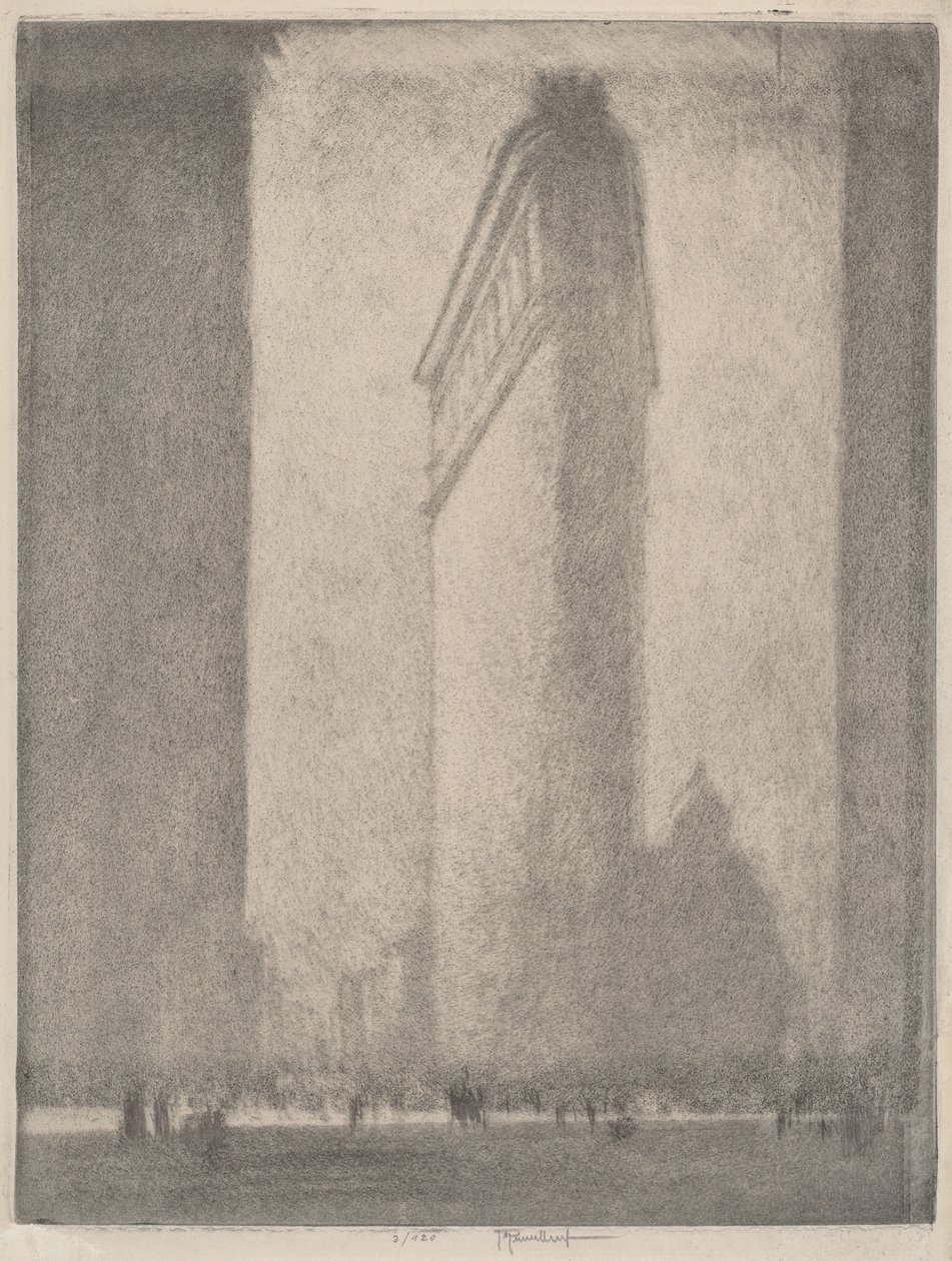 The Flat Iron New York od Joseph Pennell