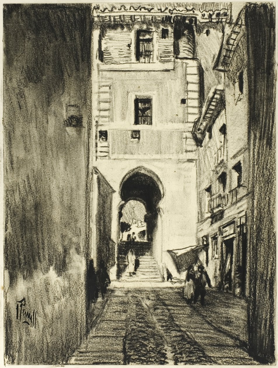 Toledo od Joseph Pennell