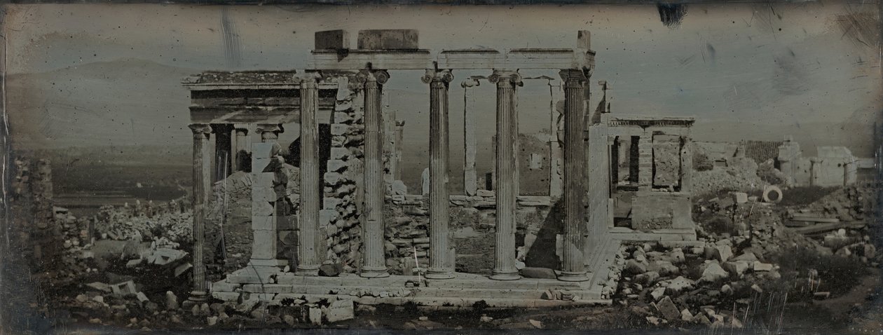 Erechtheion, Atény, 1842. od Joseph Philibert Girault De Prangey