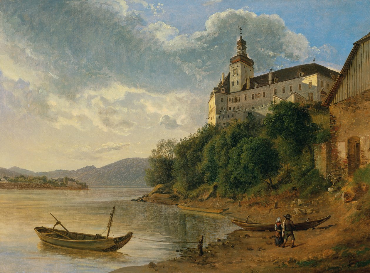 Zámek Persenbeug na sev.-záp od Joseph Rebell