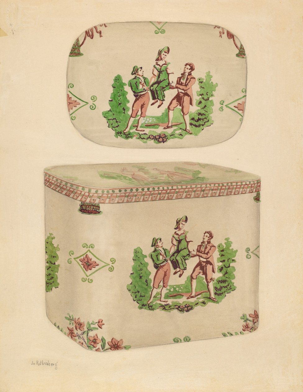Bandbox, c. 1937. od Joseph Rothenberg