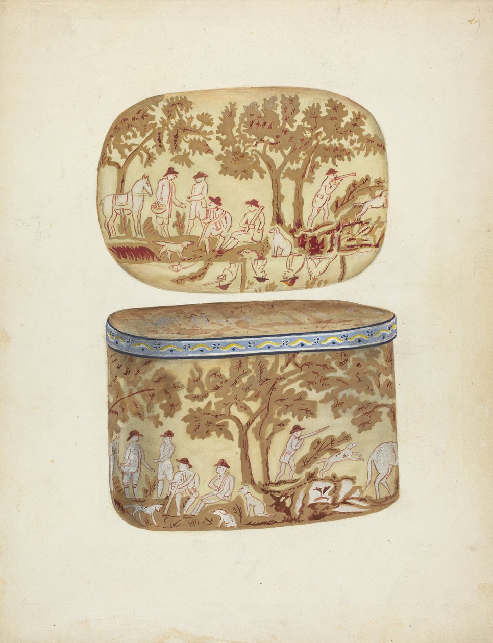 Bandbox, c. 1953. od Joseph Rothenberg