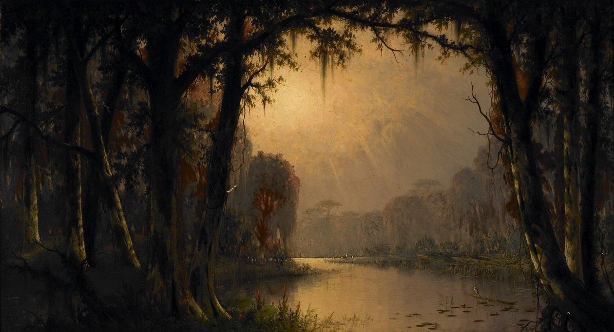 Bayou Teche, Louisiana od Joseph Rusling Meeker
